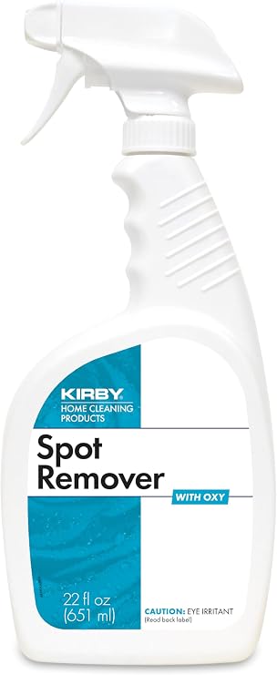 Kirby 283297 Pet Stain & Odor Remover Spray Advanced Carpet Spot Cleaner for Dog & Cat Accidents Fast-Acting, No-Residue Formula 22 Oz Bottle
