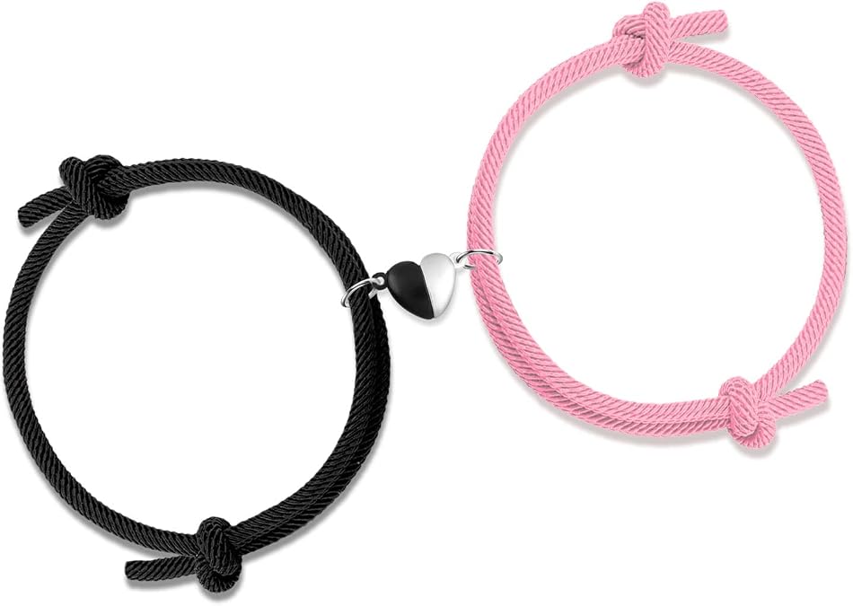 Couples Bracelets Matching Bracelets for Couples Long Distance Couple Bracelets for Girlfriend Boyfriend Best Friend Love Bracelet for Women Men Friendship Bracelets Jewelry Gifts for Birthday
