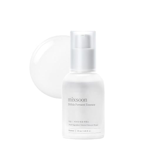 mixsoon Bifida Ferment Essence - Hydrating, Strengthening and Soothing for Face, Gentle Formula for Barrier Care 30ml / 1.01 fl.oz. Korean Glass Skin Care