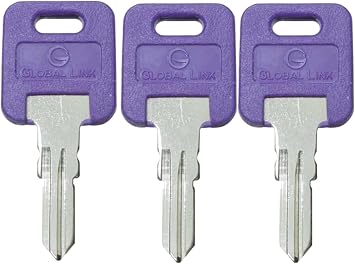 3 Pack of Global Link RV Keys Select Your Key Code (G380)