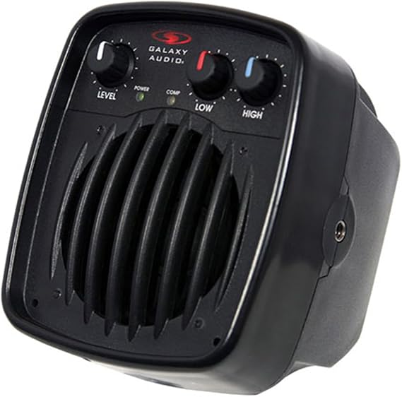 Galaxy Audio NSPA Nano Spot Personal Monitor Speaker, Black