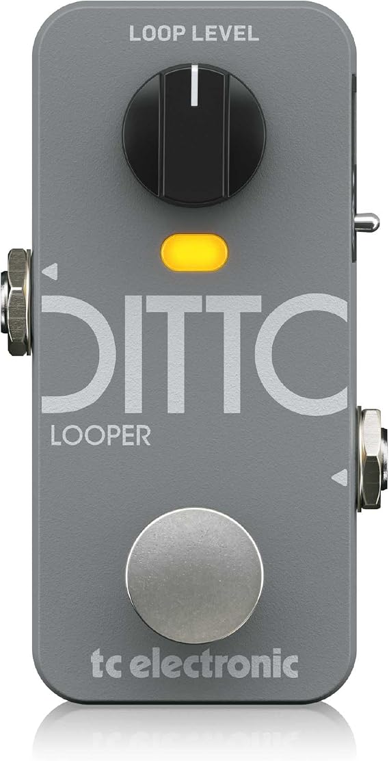 TC Electronic DITTO 2 LOOPER Guitar Looper Pedal for Live Performances