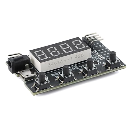 HX711 Digital Load Cell Module, Weight Sensor A/D Module with Display 24 Bit Weighing Scale Smart Arduino Load Cell Arduino Display/for Arduino