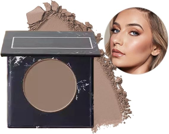 Contour Palette Bronzer Powder, Natural Look Make up, Multi-Use Face Shadow Matte 3D Make-up, Long-Lasting Sweat-Resistant, Silky Smooth Contour Makeup for Women & Girls