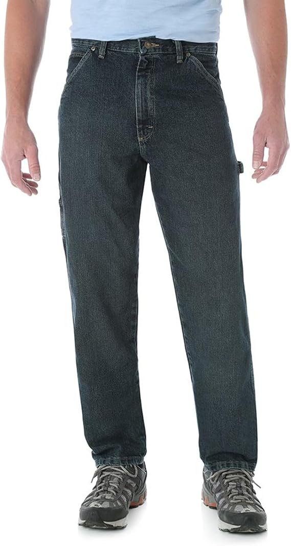 Wrangler Men's Rugged Wear Carpenter Jean - Blue - 34W x 34L