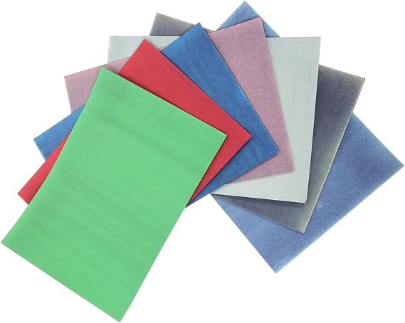 14sheets Cyanotype Art Printing Paper Diy Sun Printing Kit Photosensitive Paper for Craft Supplies