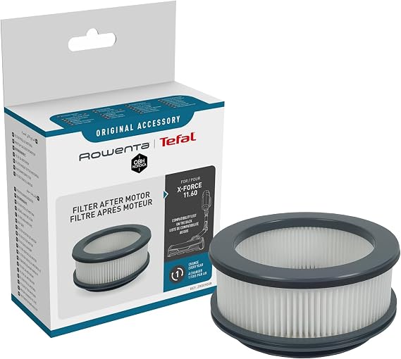 Rowenta X-Force Flex 11.60 ZR009008, EPA Filter, White/Grey