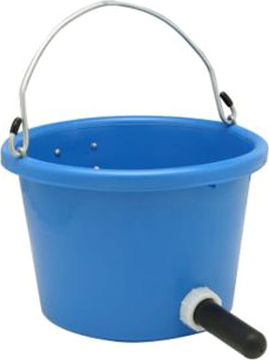 Fortex Industries Calf Feed Pail Complete, Blue