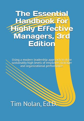 The Essential Handbook for Highly Effective Managers, 3rd Edition