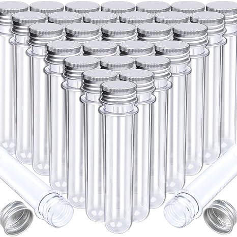 30 Pack Science Party Test Tubes 45 ml 25x140mm