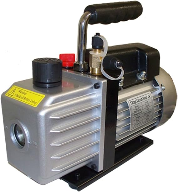 Electric Rotary Vane Vacuum Pump Single Stage 2.5CFM