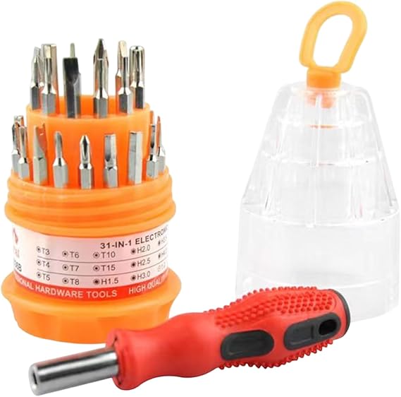 Computer Screwdriver Kit Portable Repairing Electronics Watch Glasses