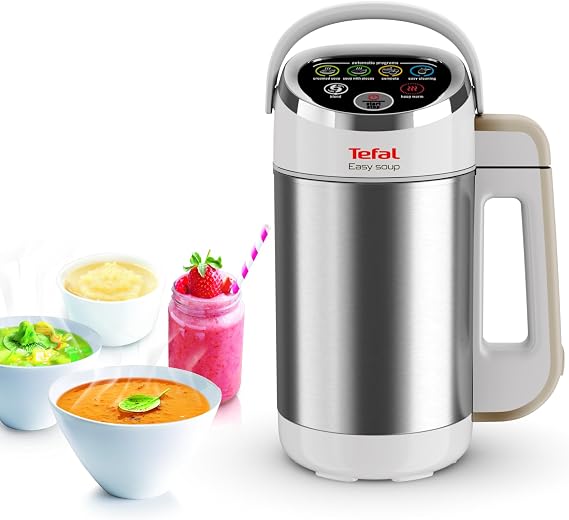 Tefal Easy Soup and Smoothie Maker, 1.2L, 1000W, 5 Programs
