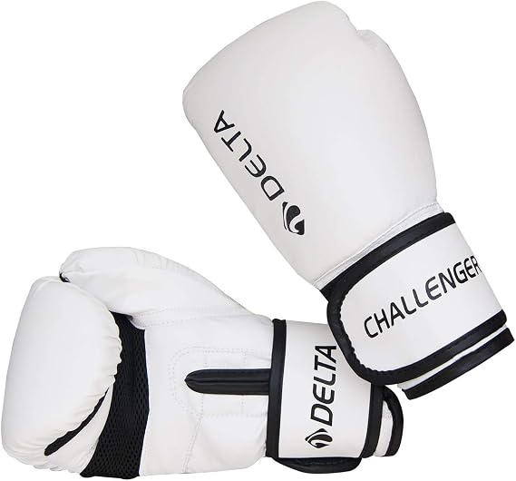 Delta Challenger Dura-Strong Boks Eldiveni,Beyaz,10 Oz