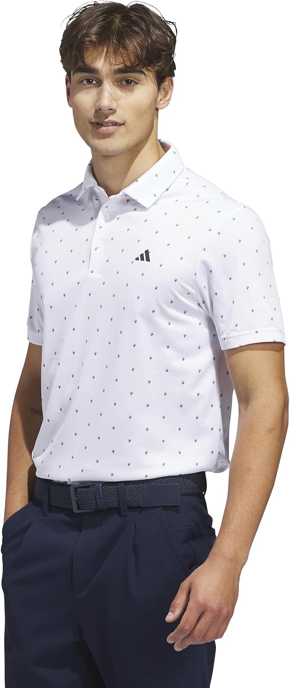 adidas Men's Performance Printed Polo Shirt