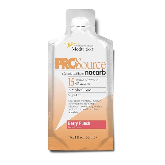 Medtrition ProSource NoCarb Berry Punch Liquid Packets