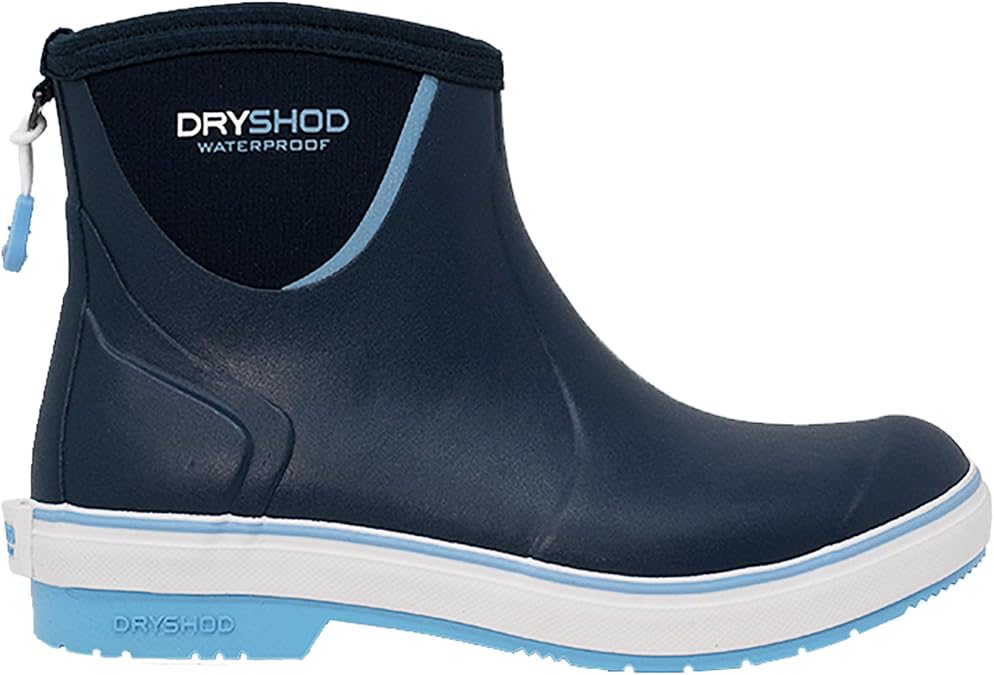 Dryshod Womens Slipnot Ankle-Hi Deck Boot | Fishing | Waterproof | SLN-WA- | 100% Waterproof Top to Bottom, For Fishing or Boating, Slip Resistant Sole