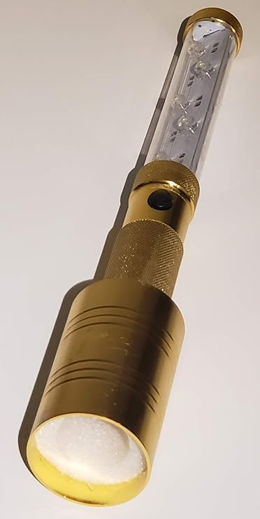 LED Strobe Bottle Topper (Gold)