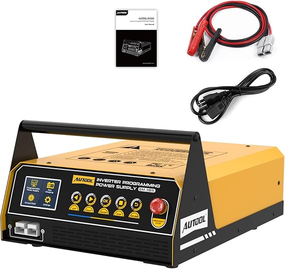 AUTOOL 150A ECU Programming Battery Power Supply Adjustable Battery Charger