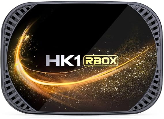 CHROX Android 11.0 TV Box,HK1 RBOX X4S 4GB RAM 128GB ROM S905X4 Quadcore 2.4Ghz/5Ghz Dual Wifi 8K/4K 3D HDR10+ Bluetooth 4.0 TV Box Set Top Box,4GB+64GB [Energy Class A]