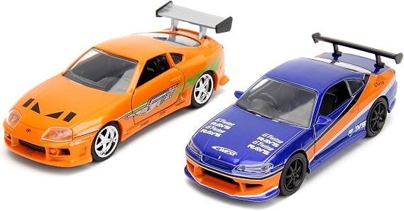 Jada Fast & Furious Legacy Series 2001 Nissan Silvia S15 & Toyota Supra 1:32