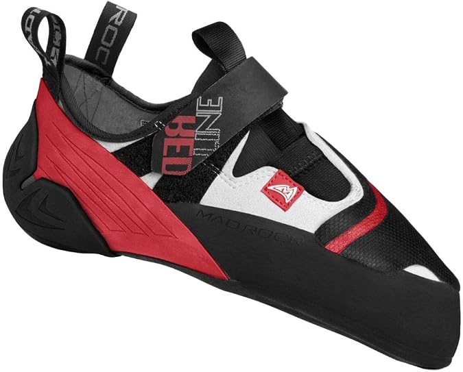 Mad Rock Redline Strap Climbing Shoe - Red/Black/White 8.5