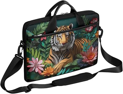 Snowy Mountain Laptop Bag for Men Women 13-15 Inch Case Bags Sleeve Shoulder with Anti Slip Removable The Pad Straps