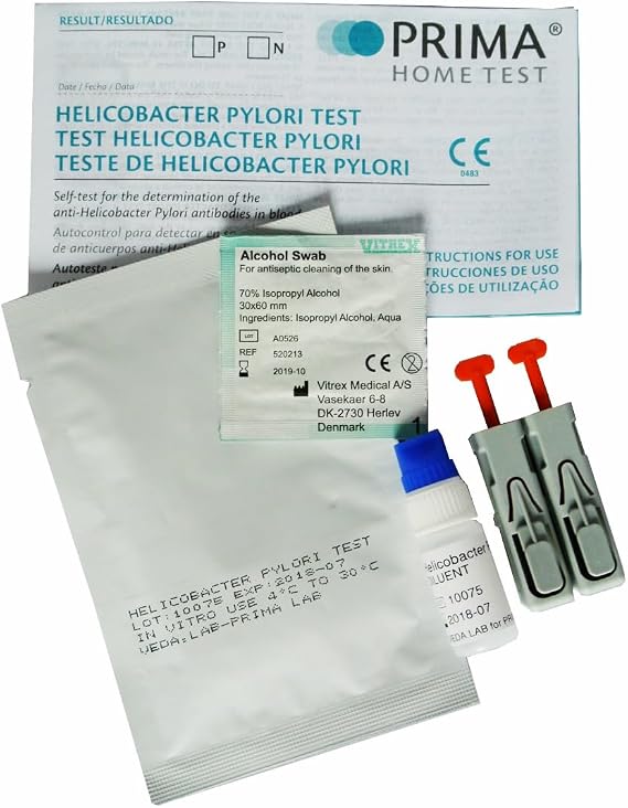 Prima Home Test Helicobacter Pylori Tester