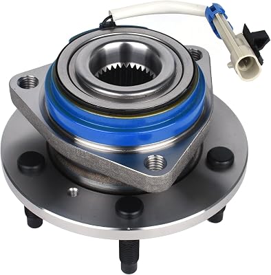 KUSATEC 513179 Front Wheel Bearing and Hub Assembly Compatible with 2001-2016 Buick Cadillac Chevy Pontiac Saturn, 5 Lug Bolts wABS