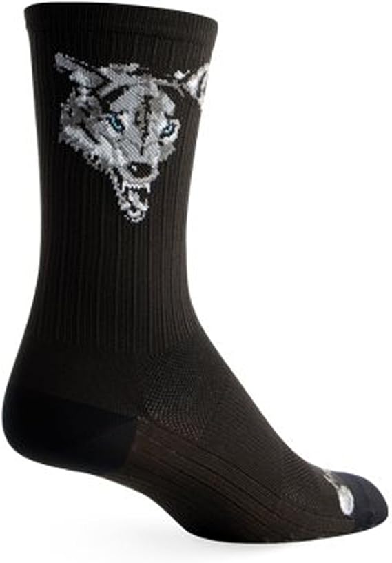 SockGuy, Adults' SGX Socks - Large/X-Large, Wolf