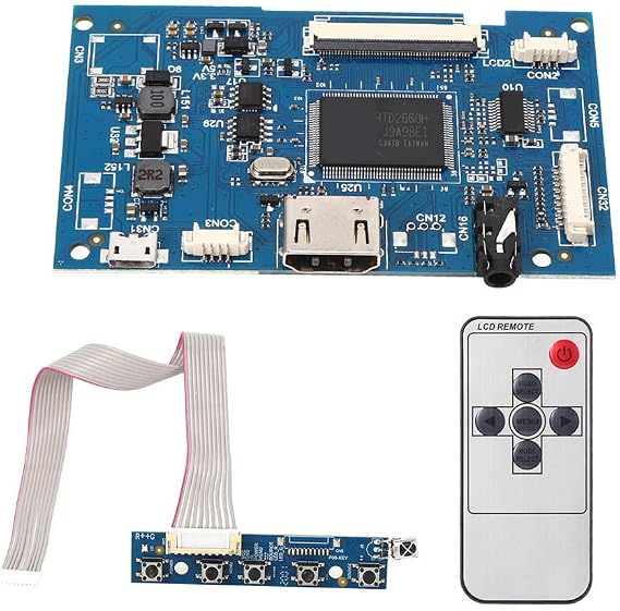 Driver Board HDMI Input HDMI Controller Board Composite Cardboard LCD Controller Board Universal 50 Pin 7 Inch Display Screen LCD Driver Board