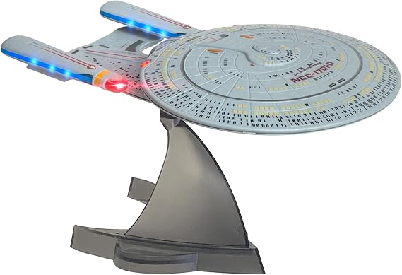 Star Trek TNG USS Enterprise NCC-1701-D Bluetooth Speaker Sound FX & LEDs