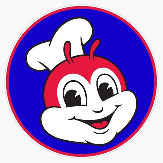 Jollibee Logo Sticker Vinyl Bumper Sticker Decal Waterproof 5"