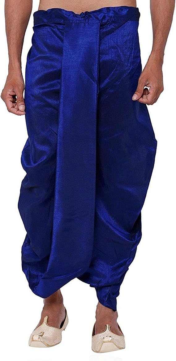 Royal Kurta Mens Silk Blend Dhoti -
