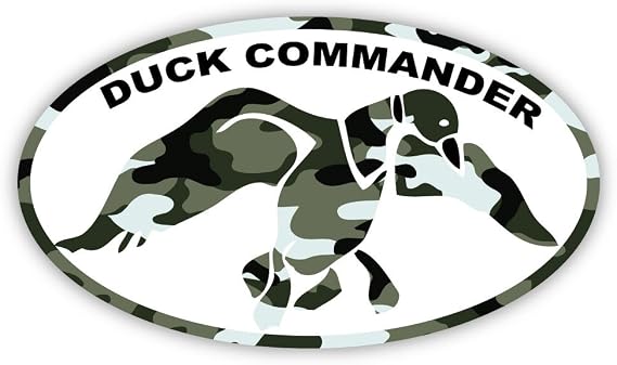 Duck Commander camouflage 6" x 3" sticker decal