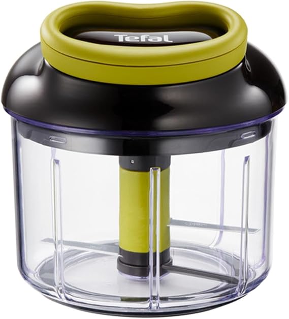Tefal Rondo Manuel Doğrayıcı 900ml | Yeşil-Siyah | Sebze Soğan Doğrayıcı| Pratik rondo