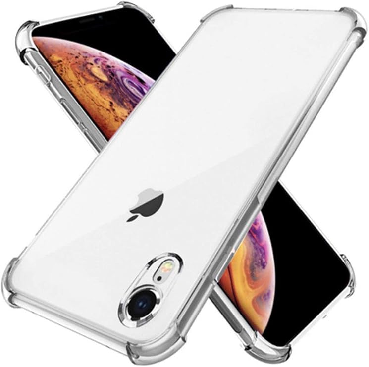 KZY iPhone XR Şeffaf Airbag Antishock Silikon Kılıf