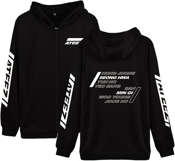 Xkpopfans New Album Pullover Wooyoung San Mingi Yeosang Sweatshirt Jacket