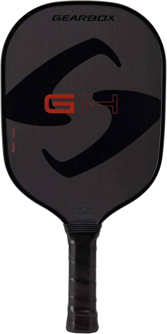 Gearbox G14 Pickleball Paddle, Red