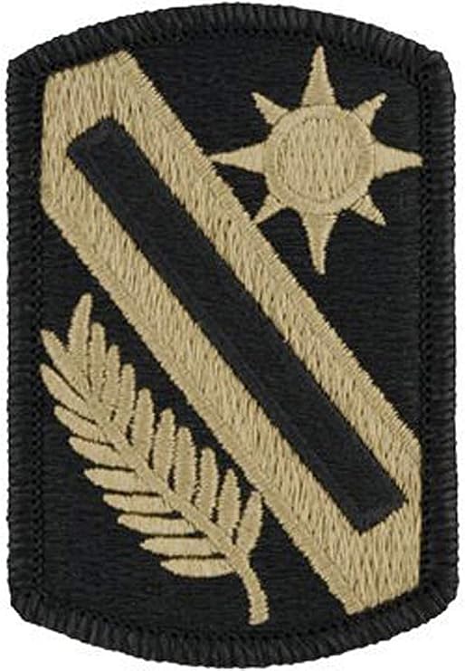 321st Sustainment Brigade Scorpion OCP Patch with Fastener