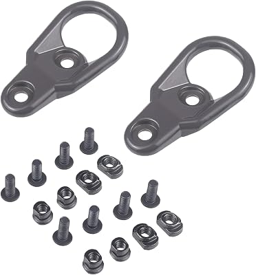 2Pcs MLOC Sling Mount -Mlok Accessories for Two Point and Traditional Sling