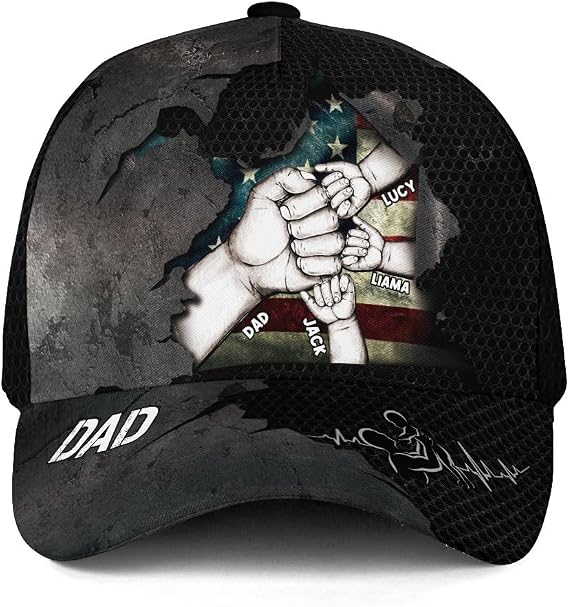Personalized Daddy Hat, Personalized Fathers Day Hat, Custom Dad Hats