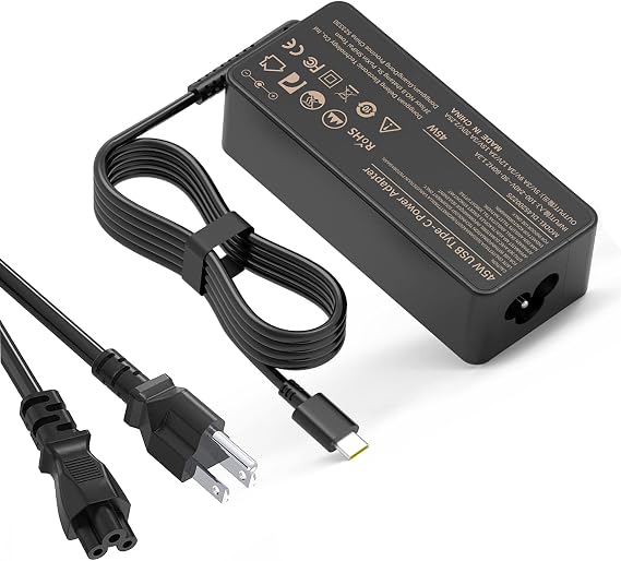 ROLADA 45W USB Type C Chromebook Charger Compatible with HP X360 14 14-ca061dx 14-ca020nr 14-ca060nr; Compatible with Pavilion X2 12-B000 10-N000 10-P000 Spectre USB C Laptop Charger