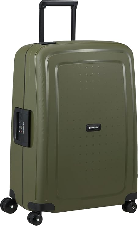 Samsonite S'Cure Spinner M Suitcase M (69 cm) 79 L Green (Olive)