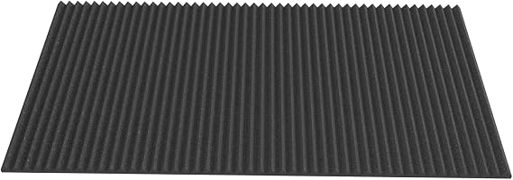 Wedge Acoustic Foam Panels - Studio Foam Sheets For Sound Dampening - 24 x 48 Inches - 1 Inch Thick - 2 x 4 Feet - Sound Dampening Panels