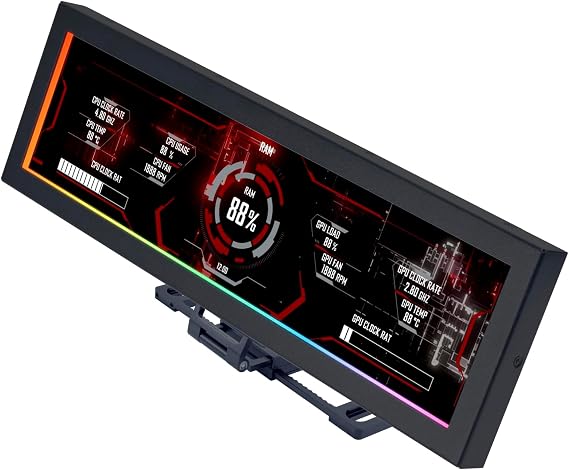 Lian Li 8.8″ Universal Ekran Siyah (G89.SM088X.00)