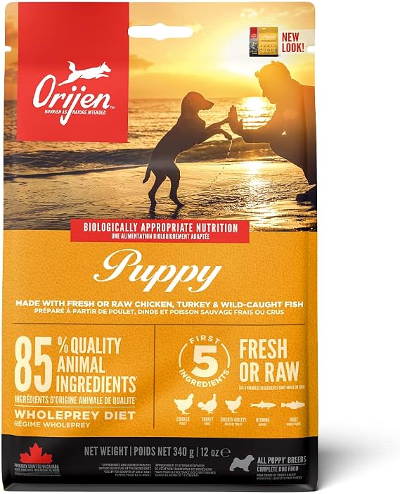 Origin Puppy, Made in Canada, 12.6 oz 340 g, Orijen Dogfood Puppy