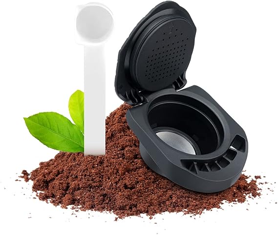 Capsule Adapter for Dolce Gusto Adapter, Reusable Coffee Pods Adapter for Espresso Capsules Compatible with Dolce Gusto Genio S/Piccolo XS