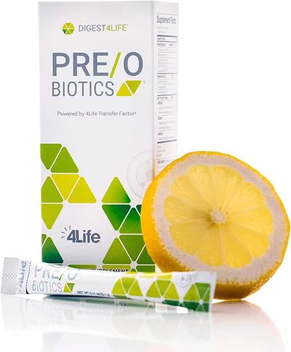 4Life Digest4Life Pre/o Biotics Probiotic Prebiotic Gut Health, 15 Packets