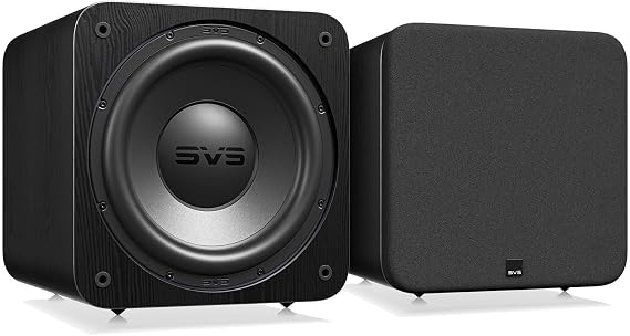 SVS SB-3000 R|Evolution Black Ash Powered Subwoofers (Pair)
